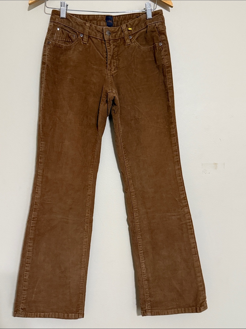 Jag Jeans Brown Corduroy Pants women 4P low rise boot festival Y2K casual retro